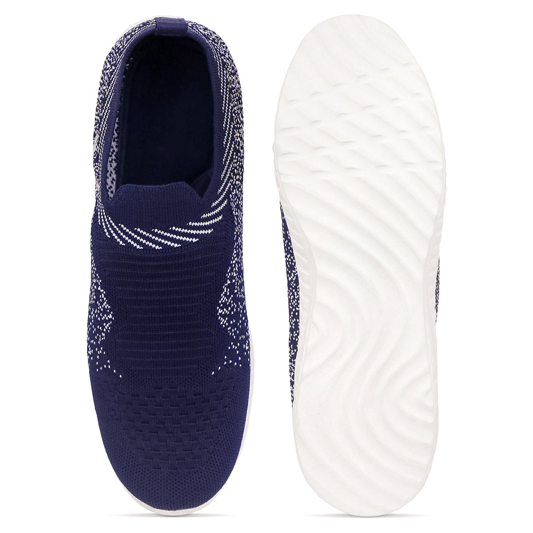 Bersache Casual Sneaker shoe for Women| Soft Cushioned Insole , Slip-Resistance Casuals For Women's-(8171-Blue).