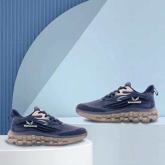 Bersache Premium Sports ,Gym, Trending Stylish Running Shoes For Men  (9196-Navy)