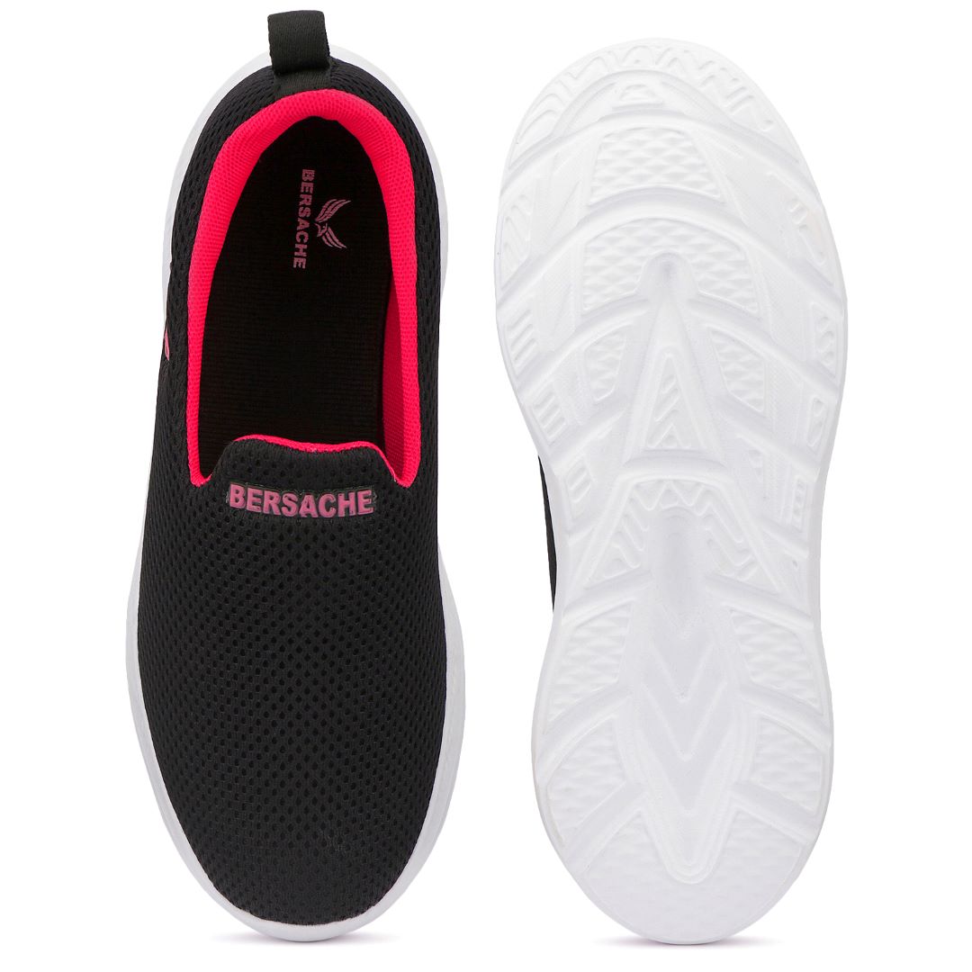 Bersache Premium Sports ,Gym, Trending Stylish Running Colour Changing shoes for Women (8097-Red)