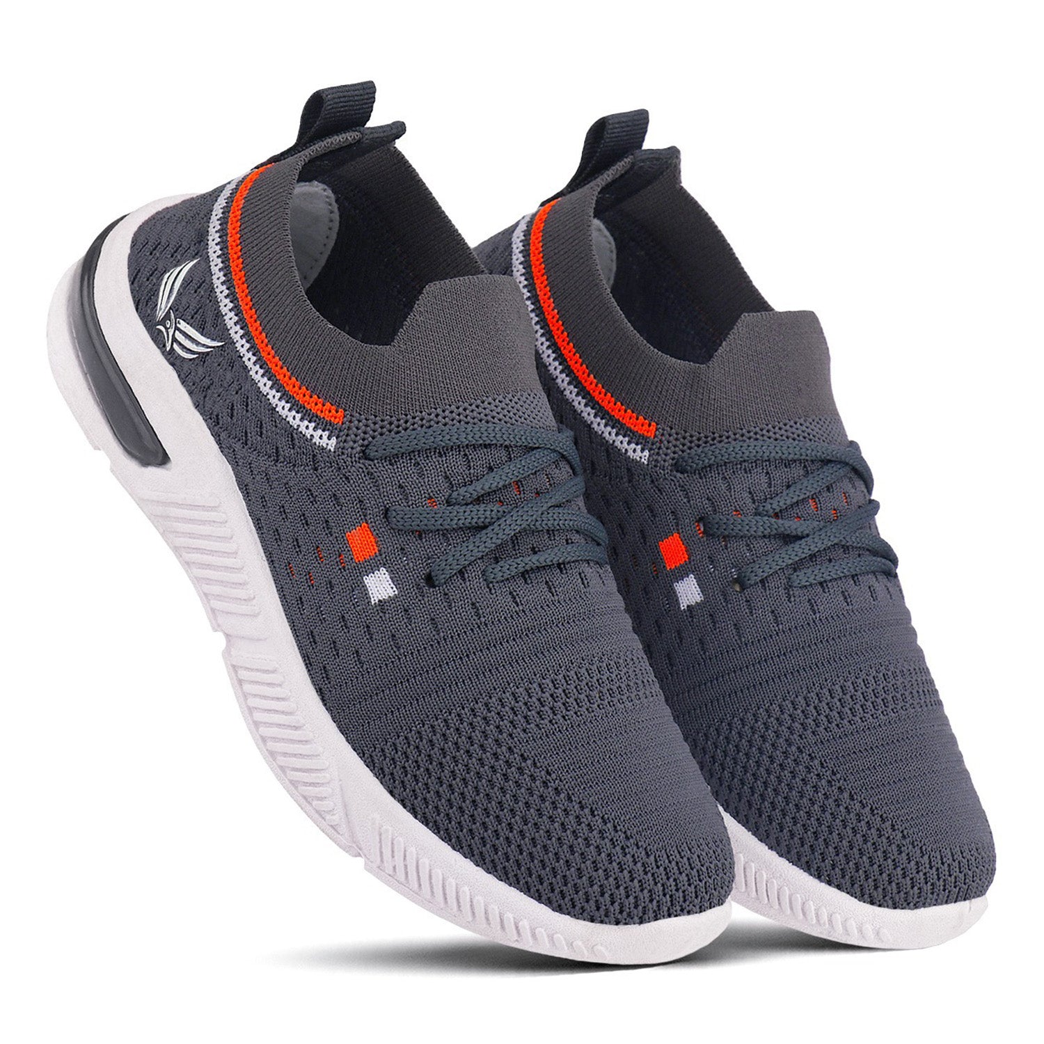 Bersache Casual Sneaker shoe for Kids|Soft Cushioned Insole,Slip-Resistance Casuals For Kids - Grey -8083.