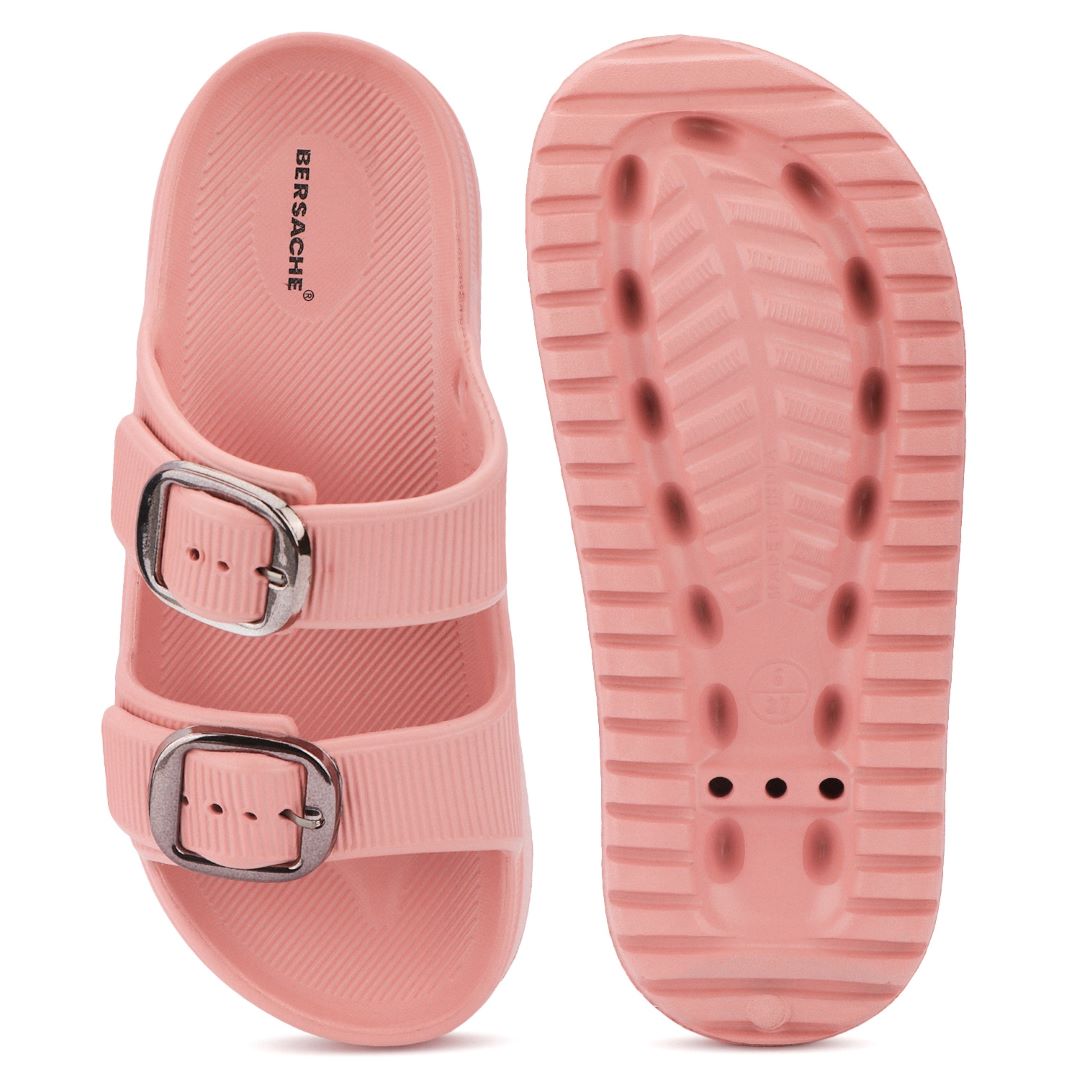 Bersache Extra Soft Classic Casual  with  Regular wear with Ultra Soft & Flexibility Technology Flip-Flop for Women's-(6295-Pink).
