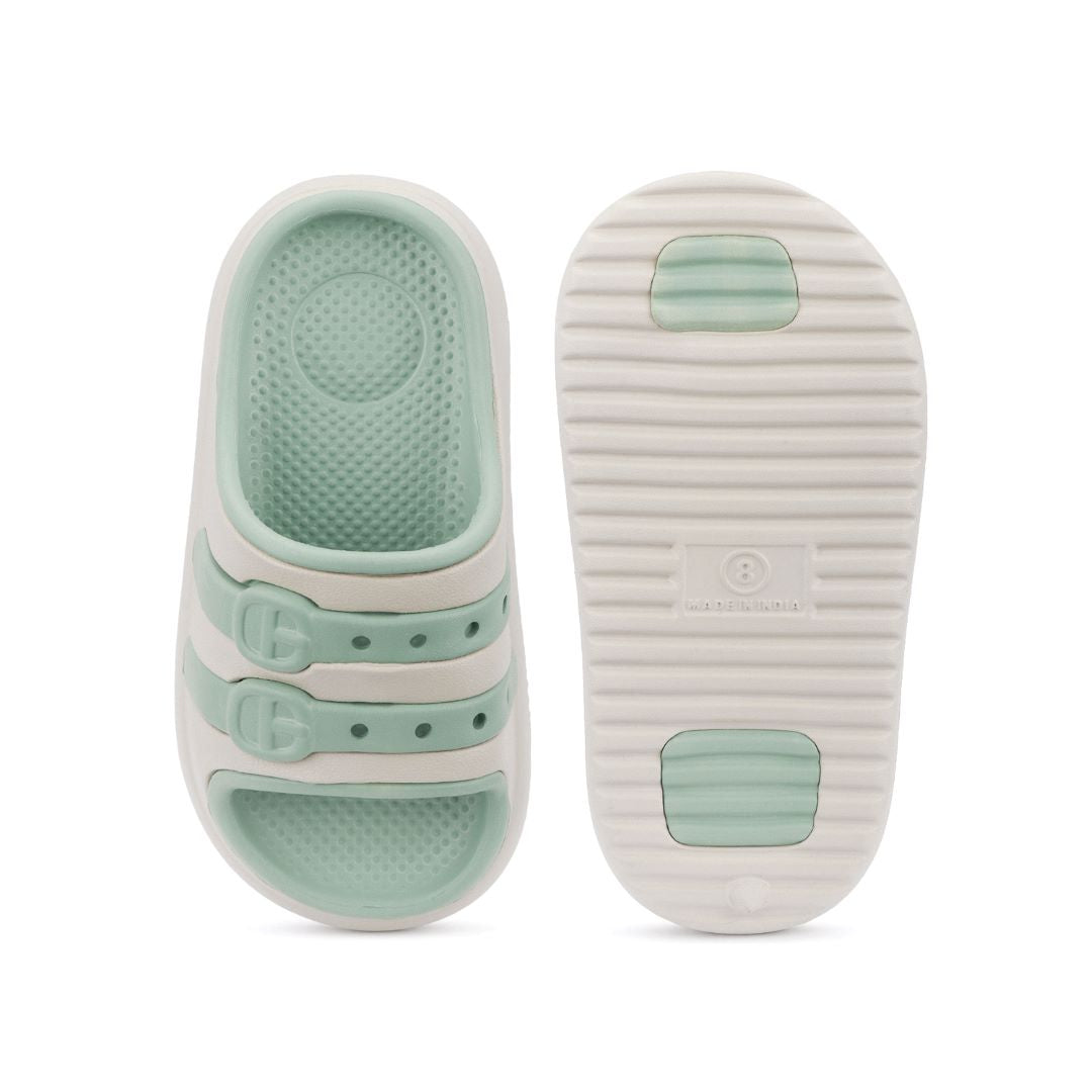 Bersache Extra Soft Classic Casual CHAPPAL with  Regular wear with Ultra Soft & Flexibility Technology Sandal for Kids's - Green -6321.