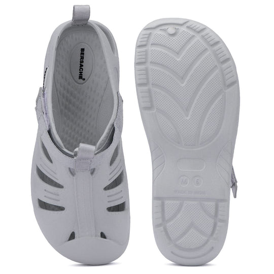 Bersache Extra Soft Classic Casual with  Regular wear with Ultra Soft & Flexibility Technology Sandal For men's & boy's-6264-Grey