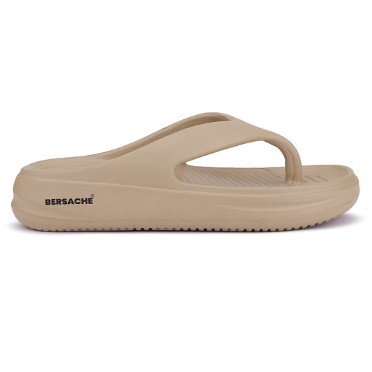 Bersache Extra Soft Classic Casual with  Regular wear with Ultra Soft & Flexibility Technology Clog's For women's/Girl's-(Beige-6197)