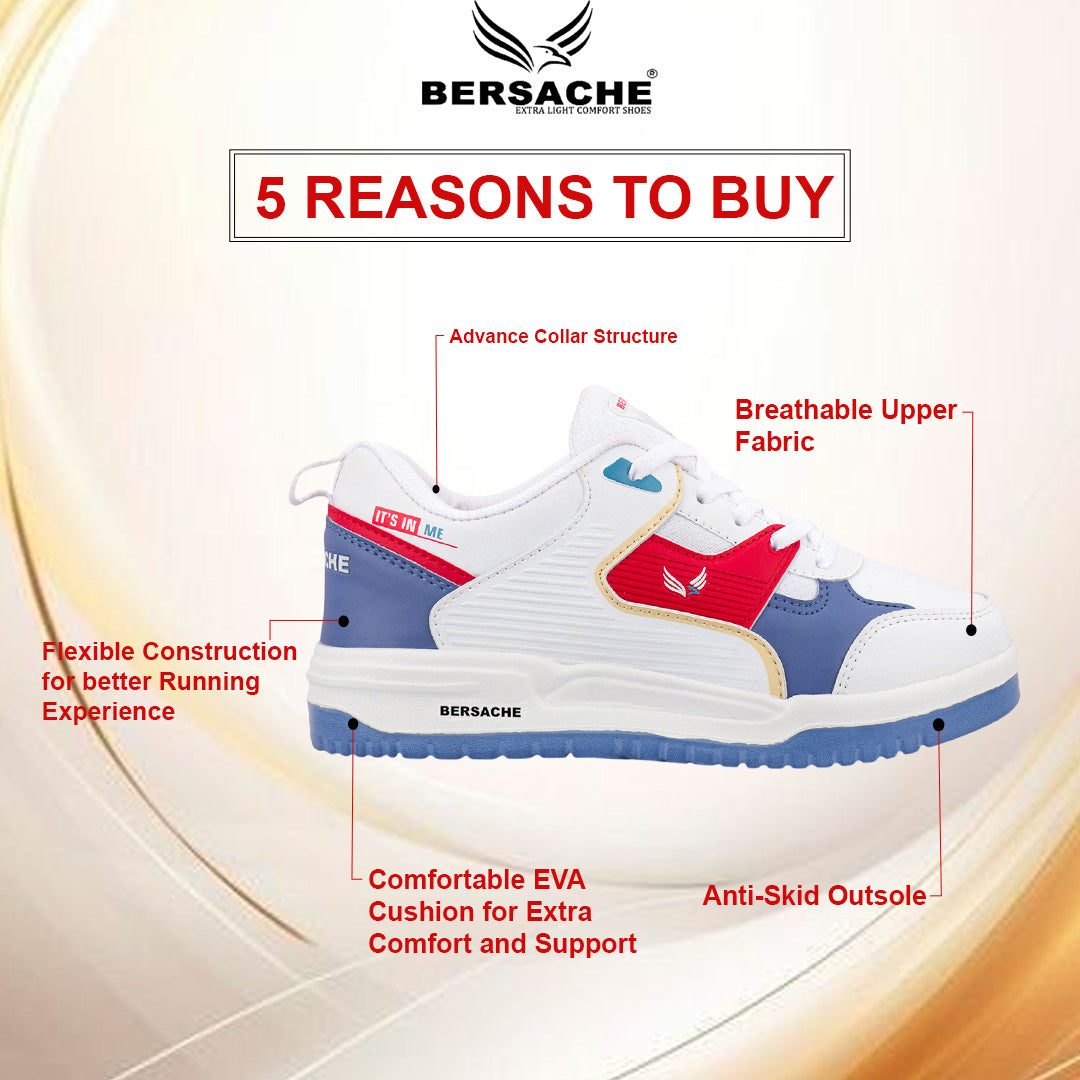Bersache Casual Sneaker shoe for Men| Soft Cushioned Insole , Slip-Resistance Casuals For Men (Green-8147)