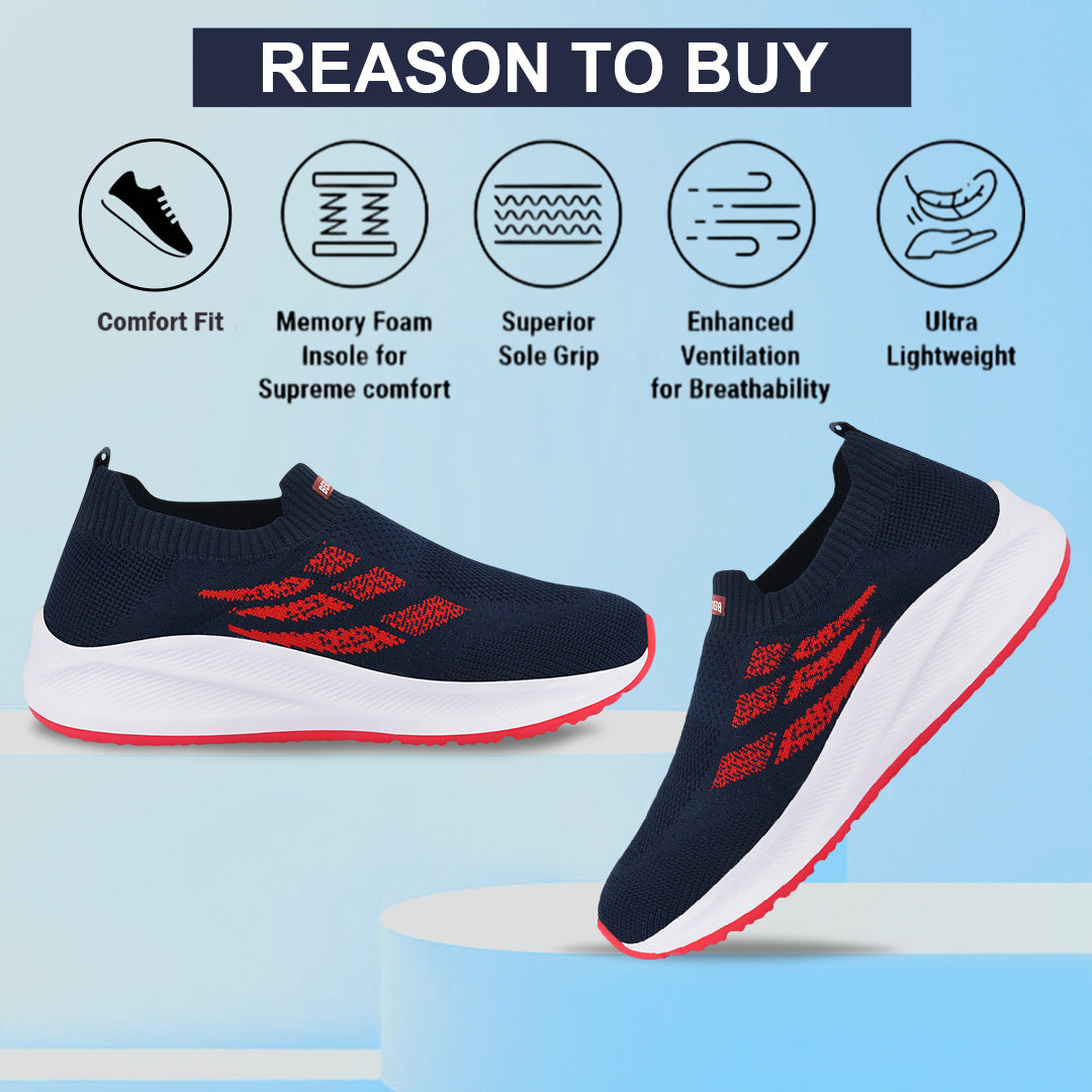 Bersache Premium Sports,Gym, Trending Stylish Running Shoes For Men (8111-Black)