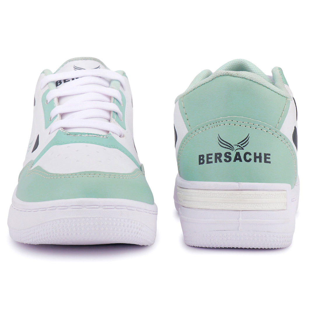 Bersache Premium Sports ,Gym, Trending Stylish Running Colour Changing shoes for Women (8065-Green)