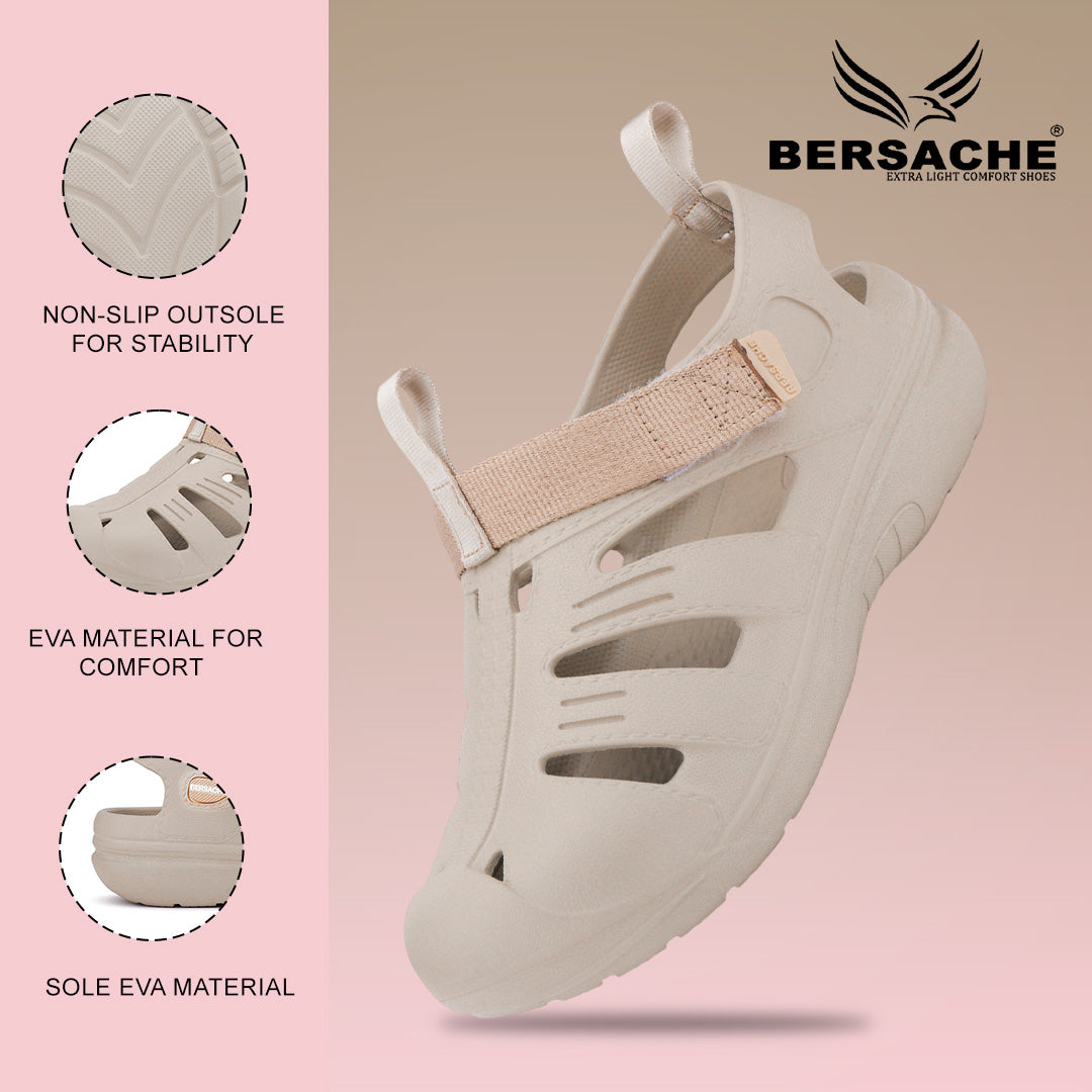 Bersache Extra Soft Classic Casual with  Regular wear with Ultra Soft & Flexibility Technology Flip Flop for Men's & Boy's (6263-Beige)