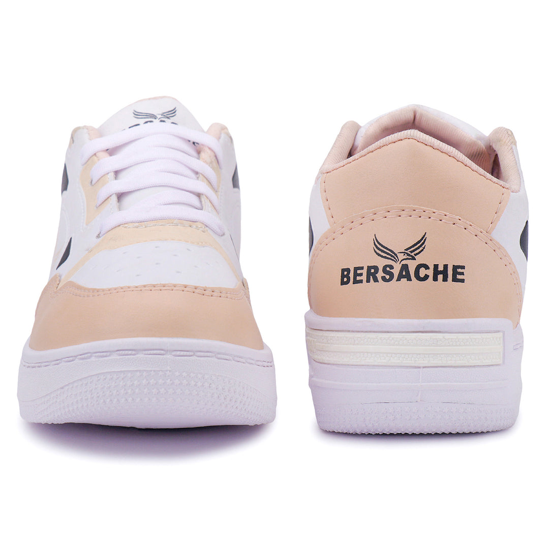 Bersache Premium Sports ,Gym, Trending Stylish Running Colour Changing shoes for Women (8066-Pink)
