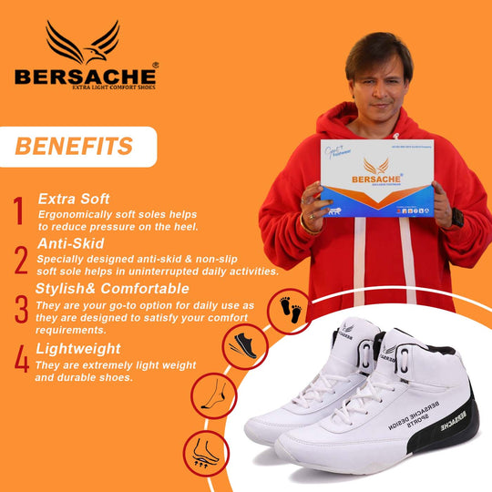 Bersache Running Sports Shoes For Men    -   9016