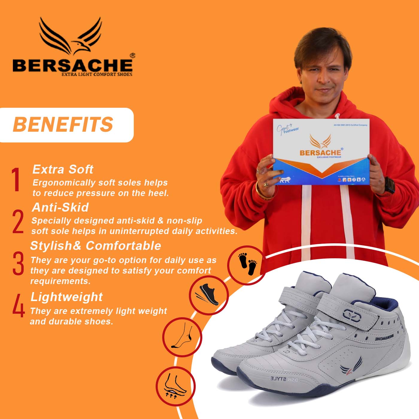 Benefits of Sports Shoes for Men