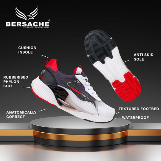 Bersache Lightweight Casual Sneaker Shoes For Men-9070