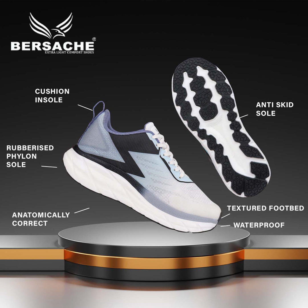 Bersache Premium Sports ,Gym, Trending Stylish Running Shoes For Men ( 9112)