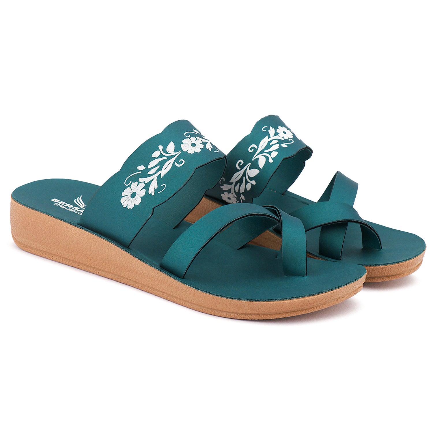 Bersache Extra Soft Classic Casual with  Regular wear with Ultra Soft & Flexibility Technology Slipper For Women's & Girl's-(6243-Green)