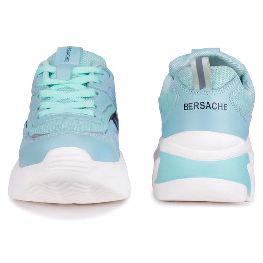 Besache Sneaker, Loafers ,Casual With Extra Comfort Sneakers For Women (Blue-9130)