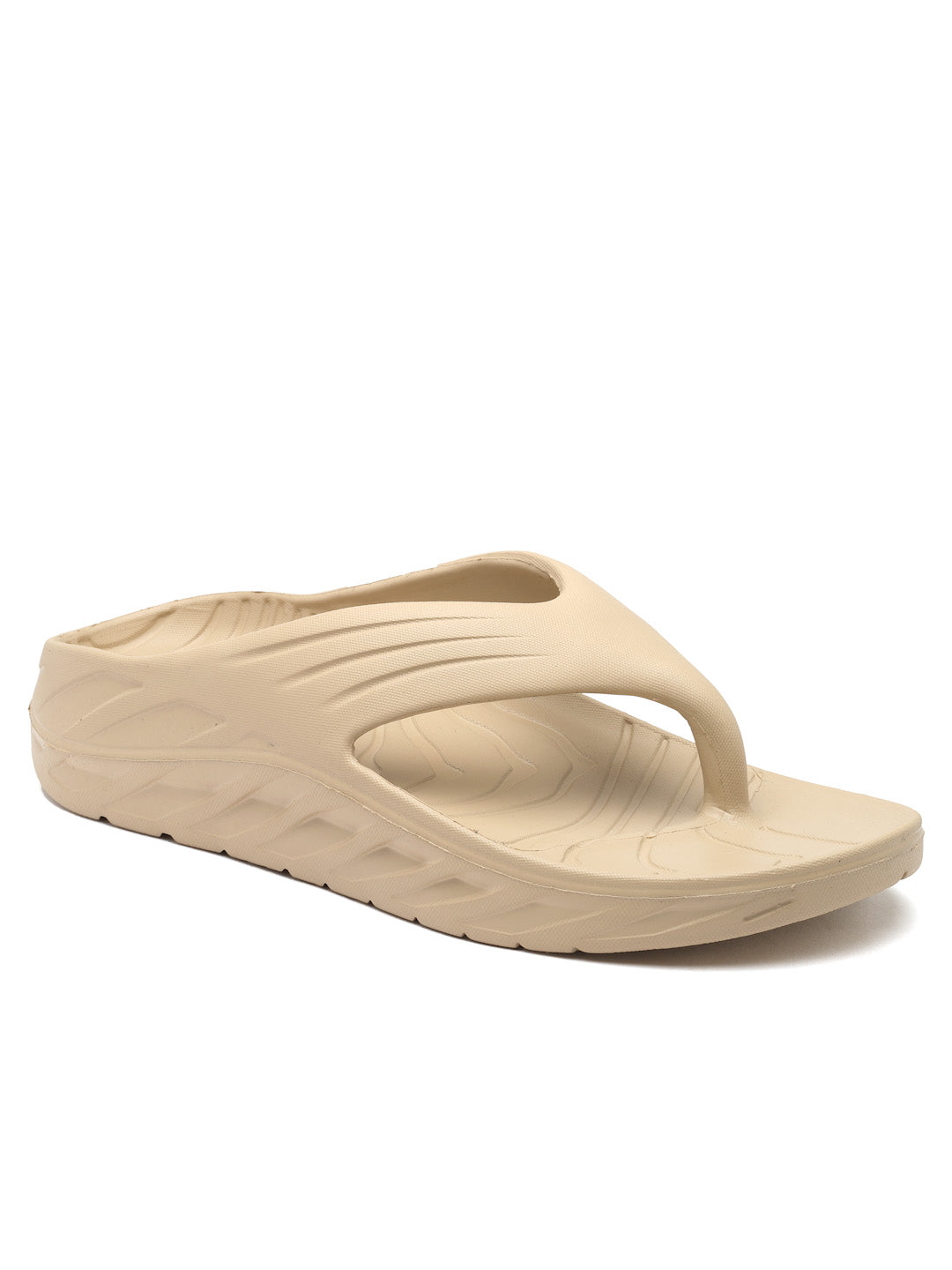 Bersache Extra Soft Classic Casual with  Regular wear with Ultra Soft & Flexibility Technology Flip Flop for Men's & Boy's (6095-Beige)