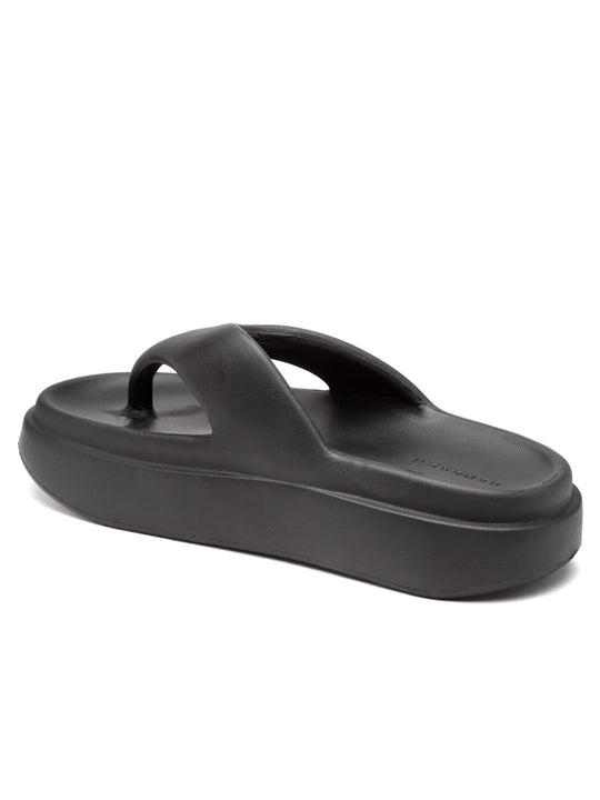 Bersache Extra Soft Classic Casual with  Regular wear with Ultra Soft & Flexibility Technology Flip Flop For women's/Girl's-(6109-Black)