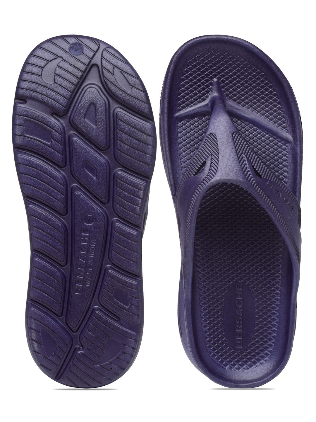 Bersache Extra Soft Classic Casual with  Regular wear with Ultra Soft & Flexibility Technology Flip Flop for Men's & Boy's (6118-Blue)