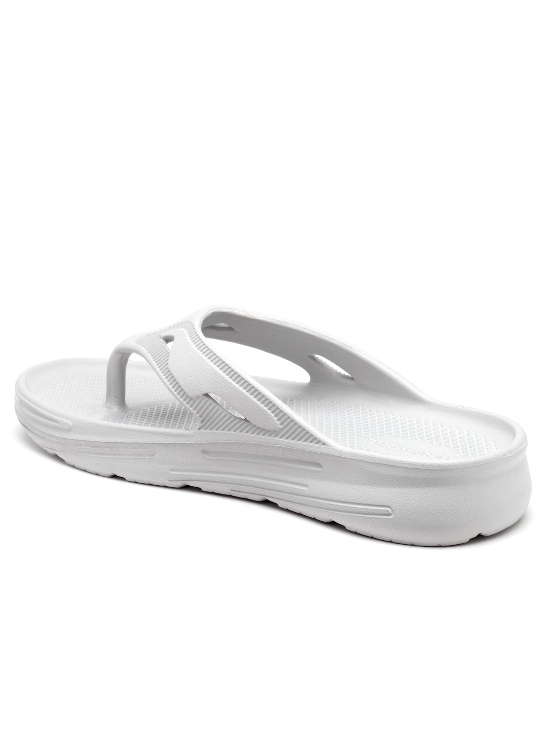 Bersache Extra Soft Classic Casual with  Regular wear with Ultra Soft & Flexibility Technology Flip Flop for Men's & Boy's (6120-White)