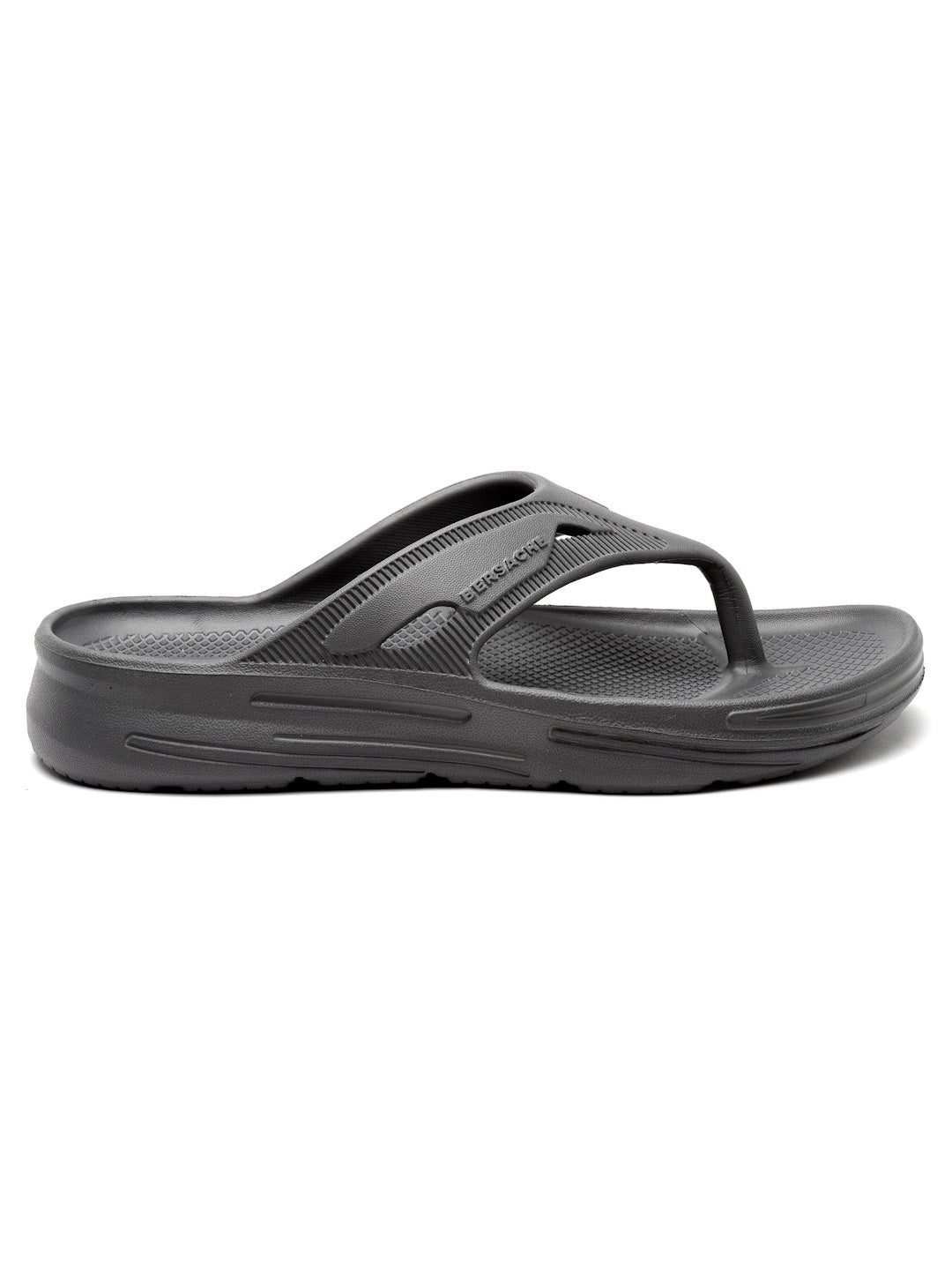 Bersache Extra Soft Classic Casual with  Regular wear with Ultra Soft & Flexibility Technology Flip Flop for Men's & Boy's (6122-Grey)