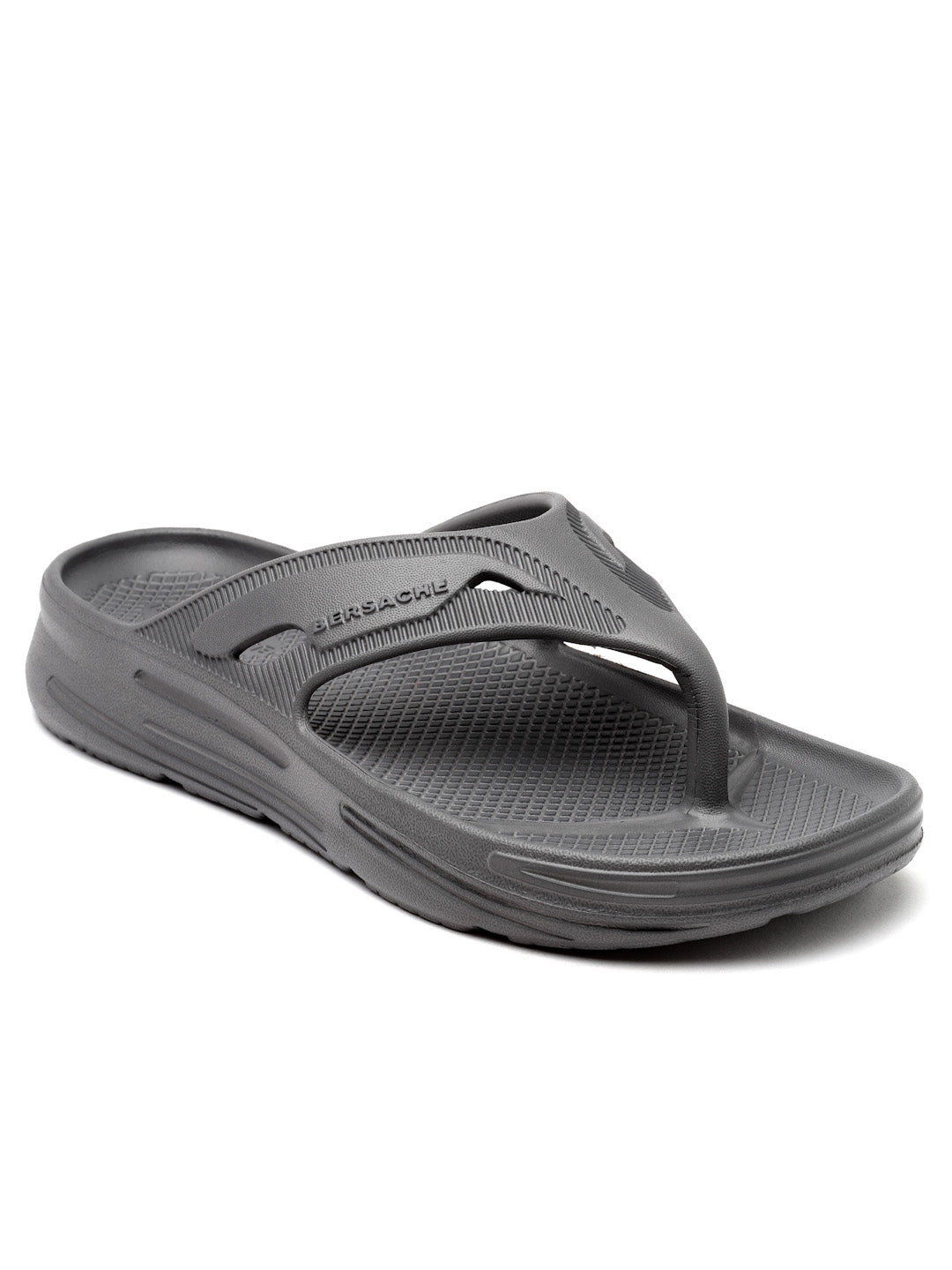 Bersache Extra Soft Classic Casual with  Regular wear with Ultra Soft & Flexibility Technology Flip Flop for Men's & Boy's (6122-Grey)