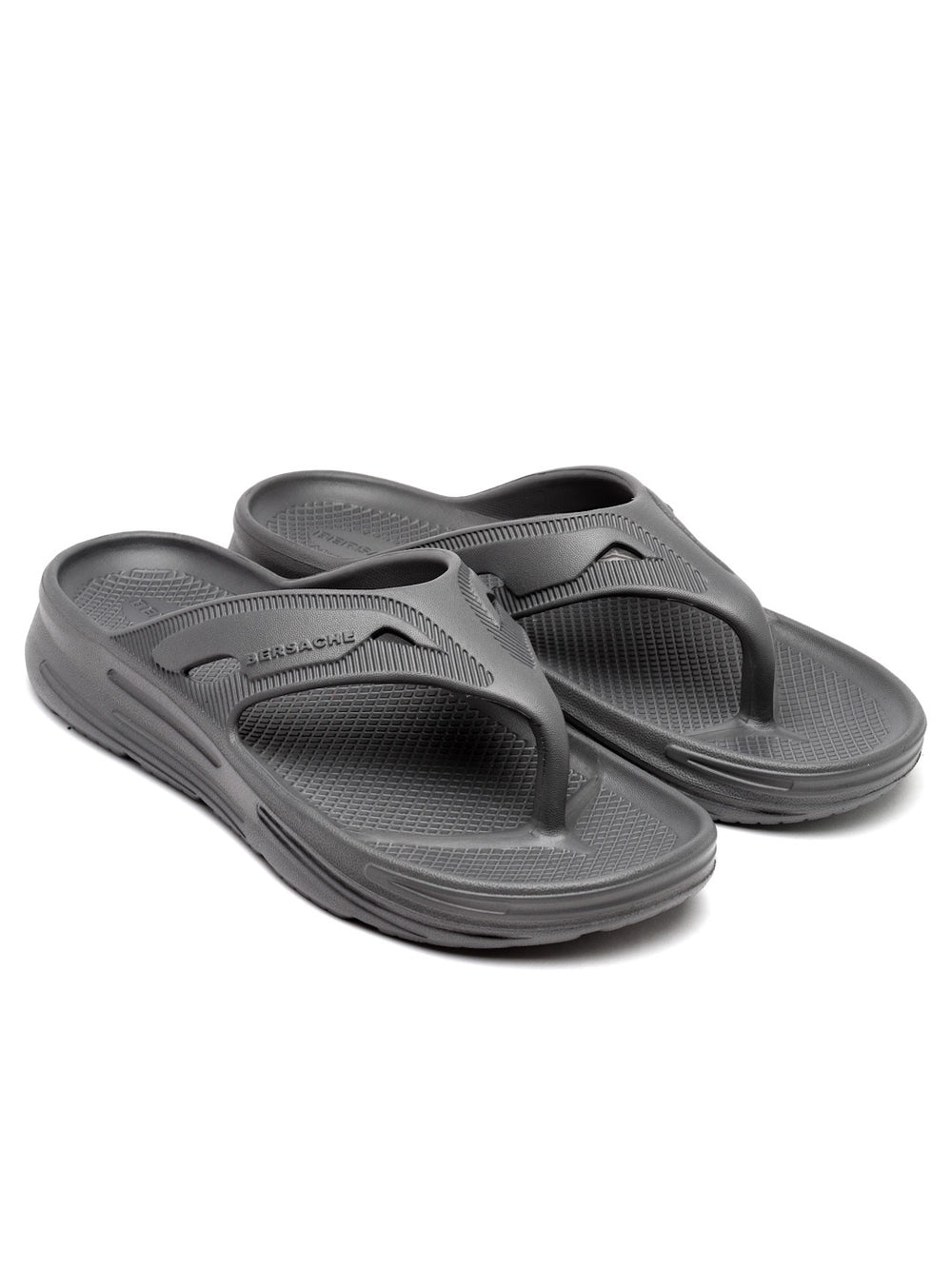 Bersache Extra Soft Classic Casual with  Regular wear with Ultra Soft & Flexibility Technology Flip Flop for Men's & Boy's (6122-Grey)