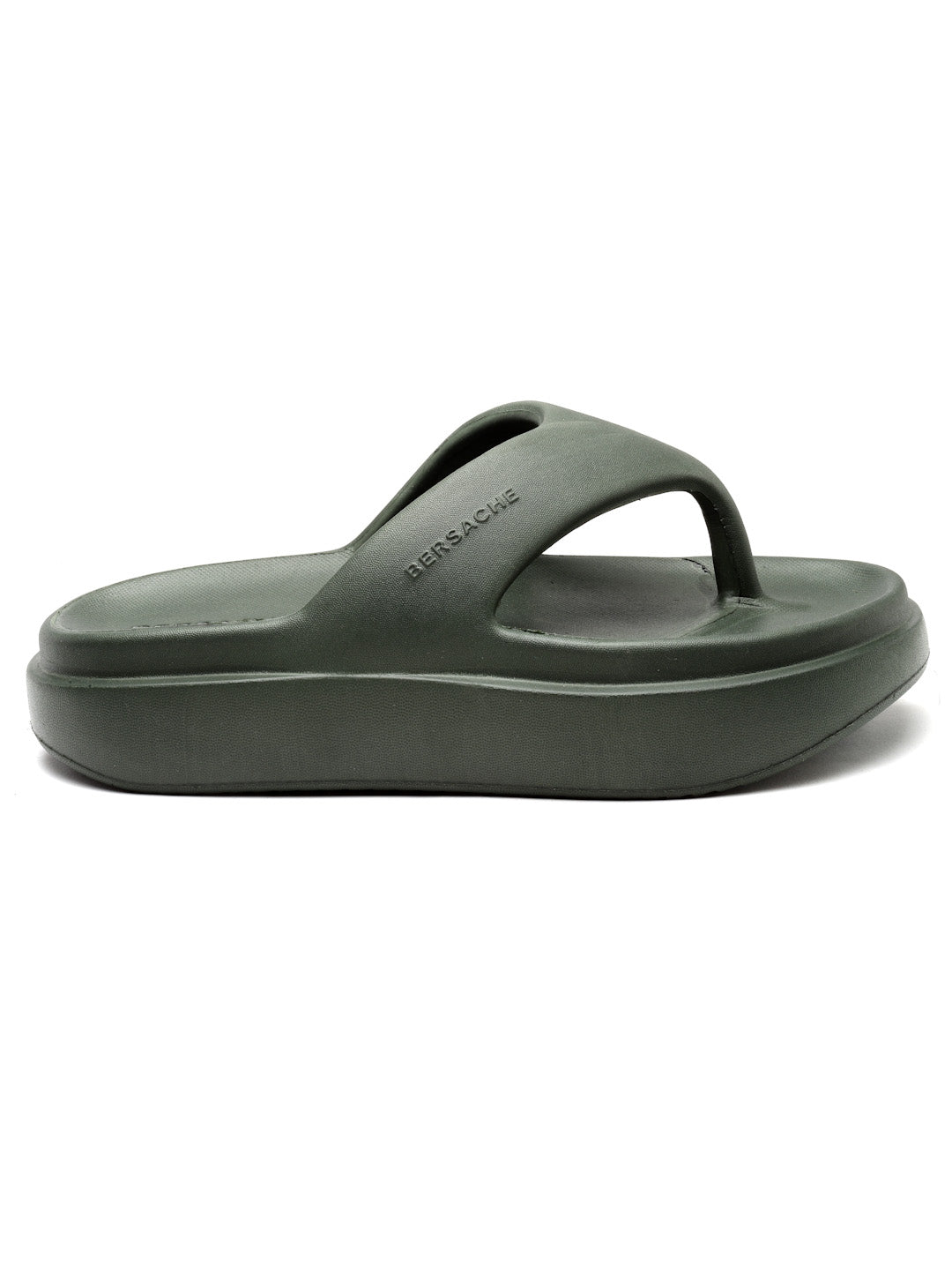 Bersache Extra Soft Classic Casual with  Regular wear with Ultra Soft & Flexibility Technology Flip Flop For women's/Girl's-(6111-Green)