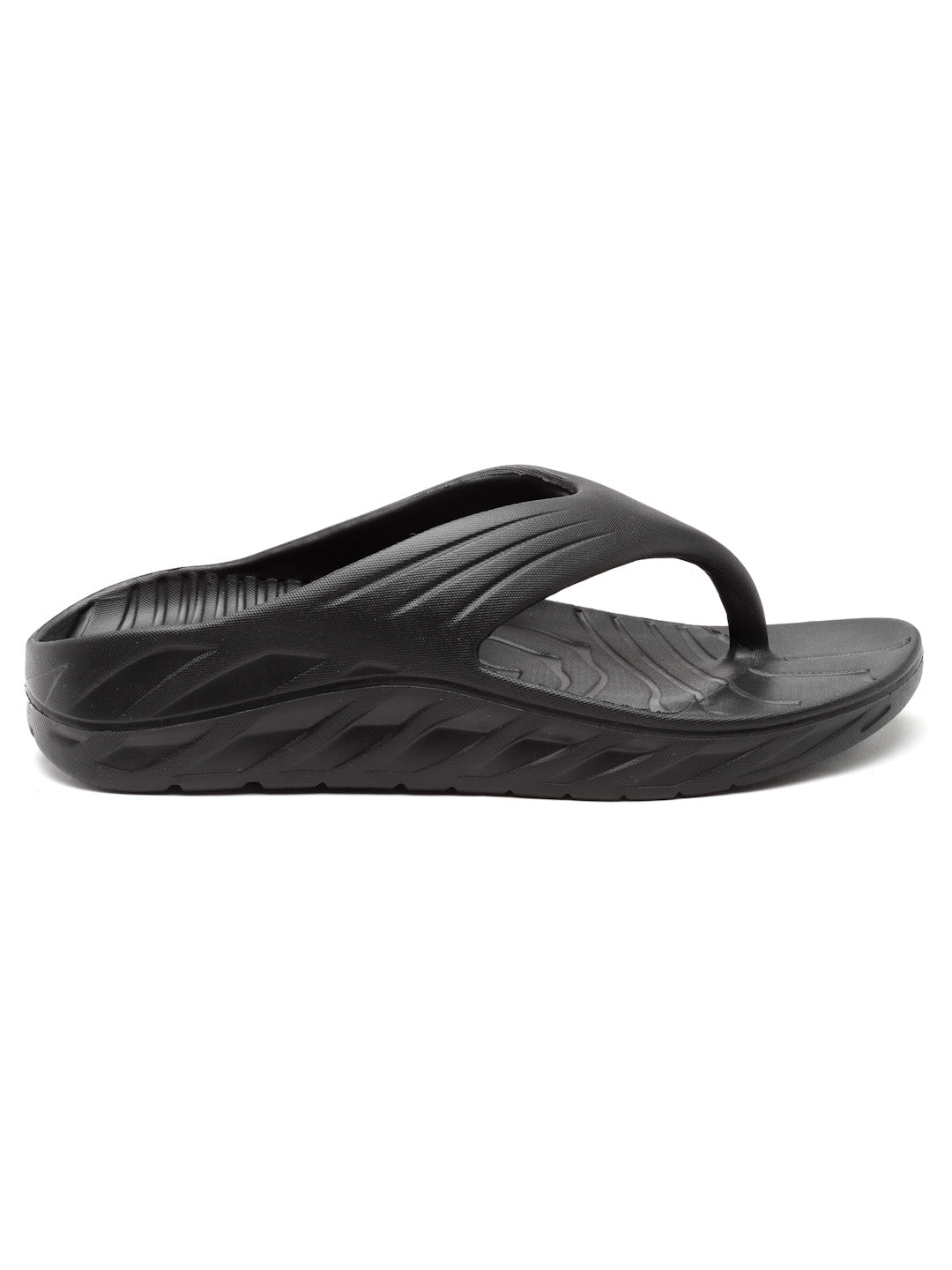 Bersache Extra Soft Classic Casual with  Regular wear with Ultra Soft & Flexibility Technology Flip Flop for Men's & Boy's (6097-Black)