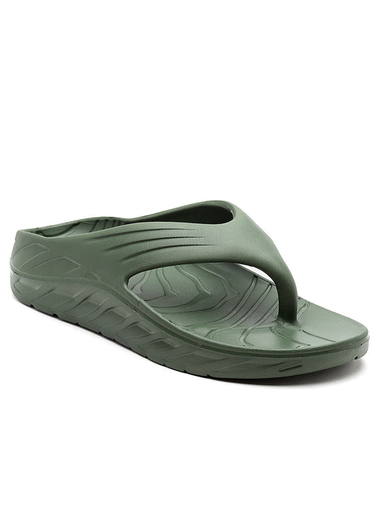 Bersache Extra Soft Classic Casual with  Regular wear with Ultra Soft & Flexibility Technology Flip Flop for Men's & Boy's (6099-Green)