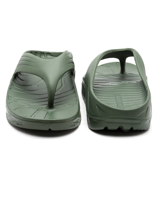 Bersache Extra Soft Classic Casual with  Regular wear with Ultra Soft & Flexibility Technology Flip Flop for Men's & Boy's (6099-Green)