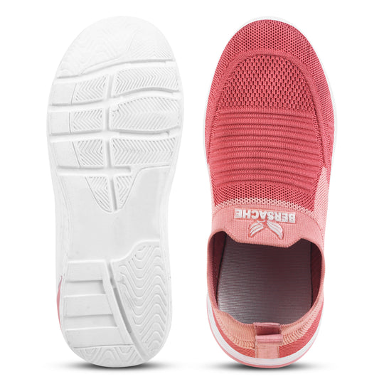 Bersache Sneaker, Loafers ,Casual With Extra Comfort Sneaker, For Women's & Girl's (8054-Pink)