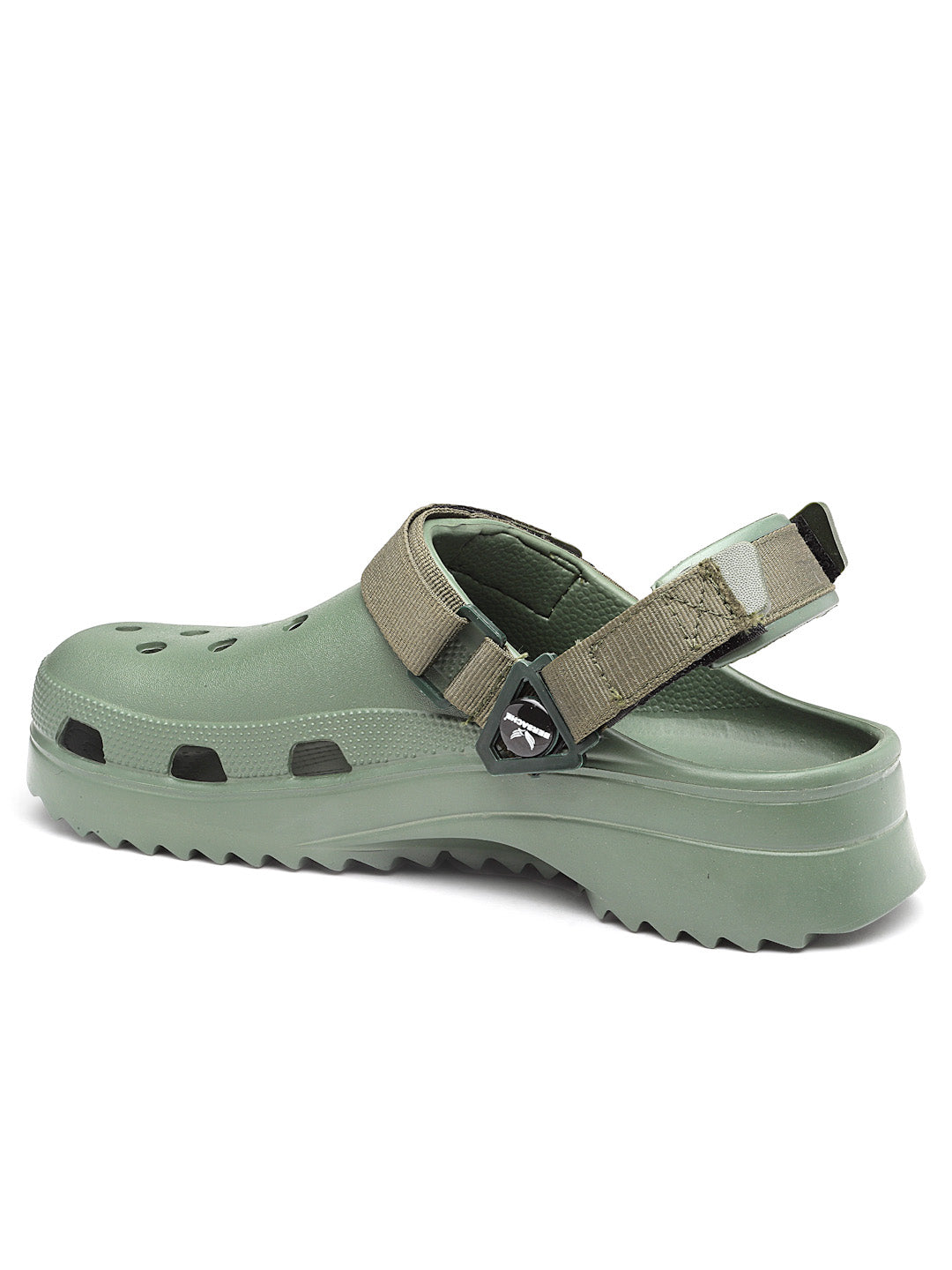 Bersache Extra Soft Classic Casual with  Regular wear with Ultra Soft & Flexibility Technology Clog's for Men's & Boy's (6139-Green)