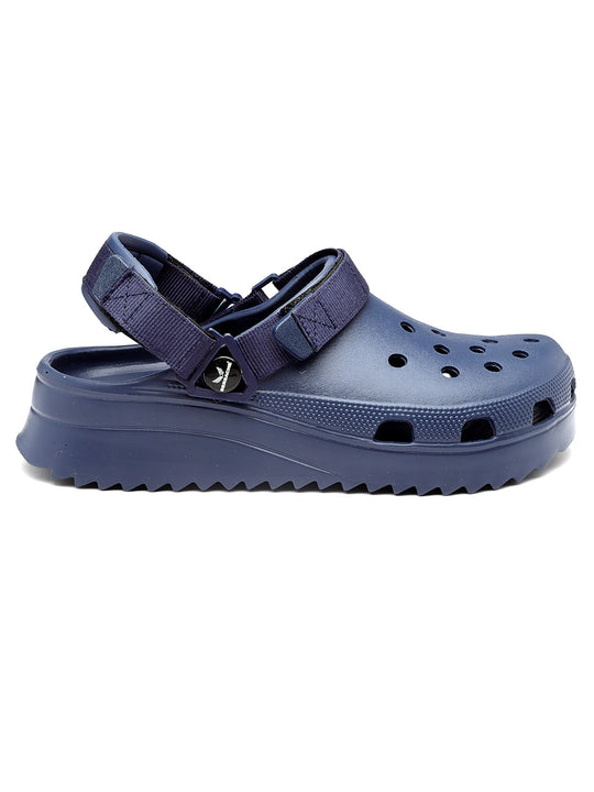 Bersache Extra Soft Classic Casual with  Regular wear with Ultra Soft & Flexibility Technology Clog's for Men's & Boy's (6138-Blue)