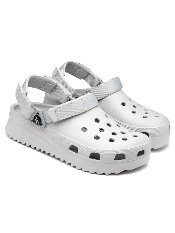 Bersache Extra Soft Classic Casual with  Regular wear with Ultra Soft & Flexibility Technology Clog's for Men's & Boy's (6136-Grey)
