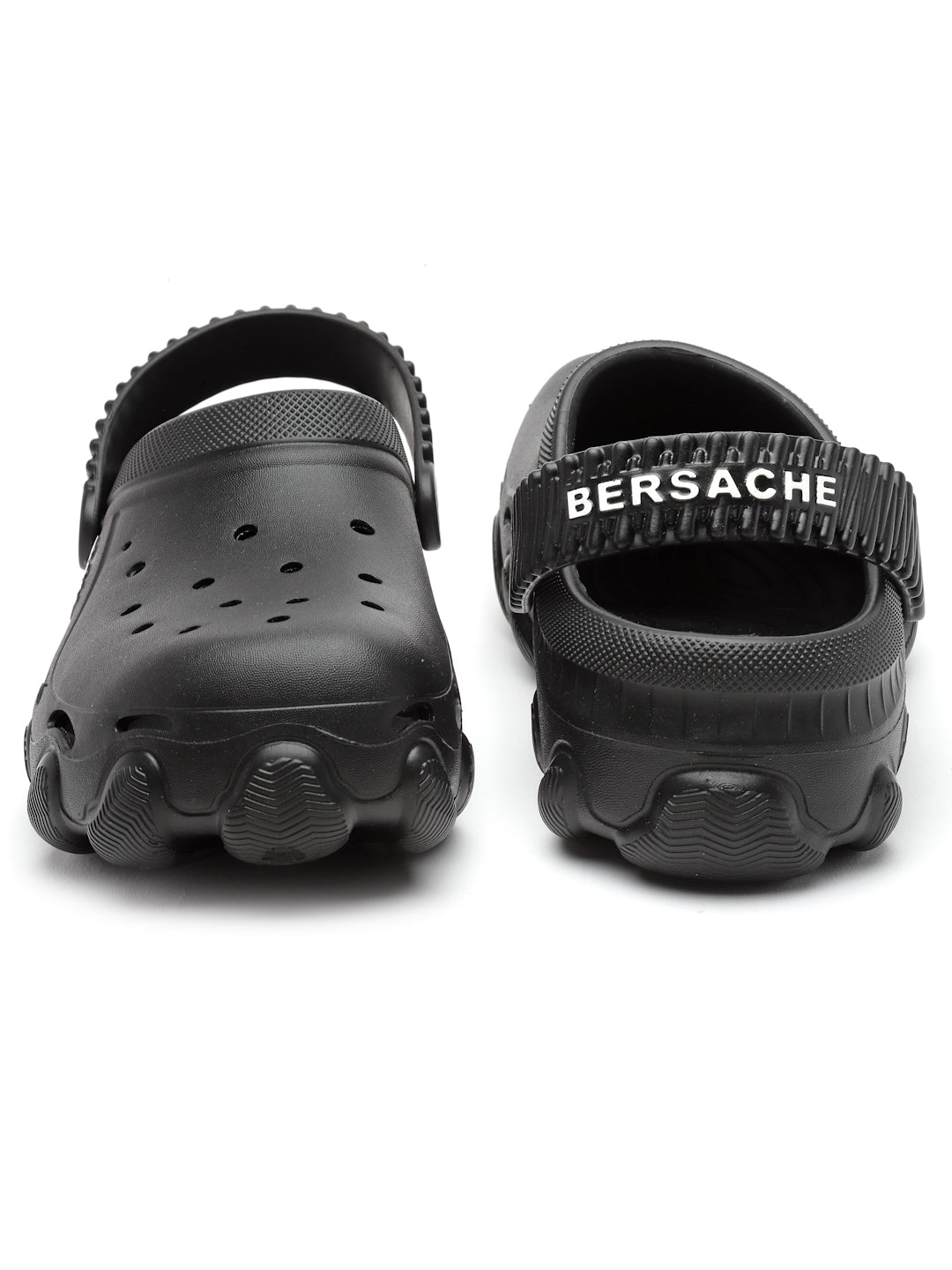 Bersache Extra Soft Classic Casual with  Regular wear with Ultra Soft & Flexibility Technology Clog for Men's & Boy's (6087 Black)