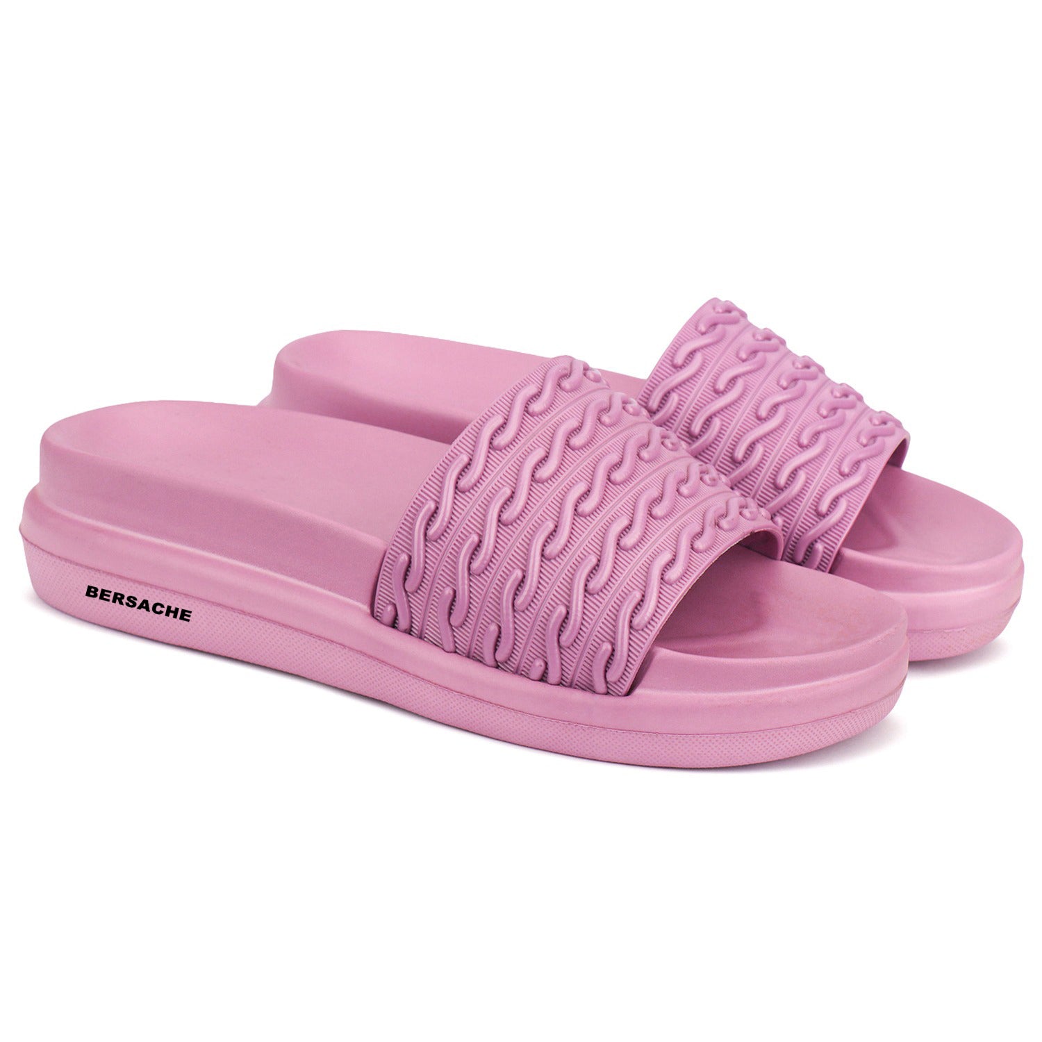 Bersache Extra Soft Classic Casual CHAPPAL with  Regular wear with Ultra Soft & Flexibility Technology  Slippers for Women's-(6337-Pink)