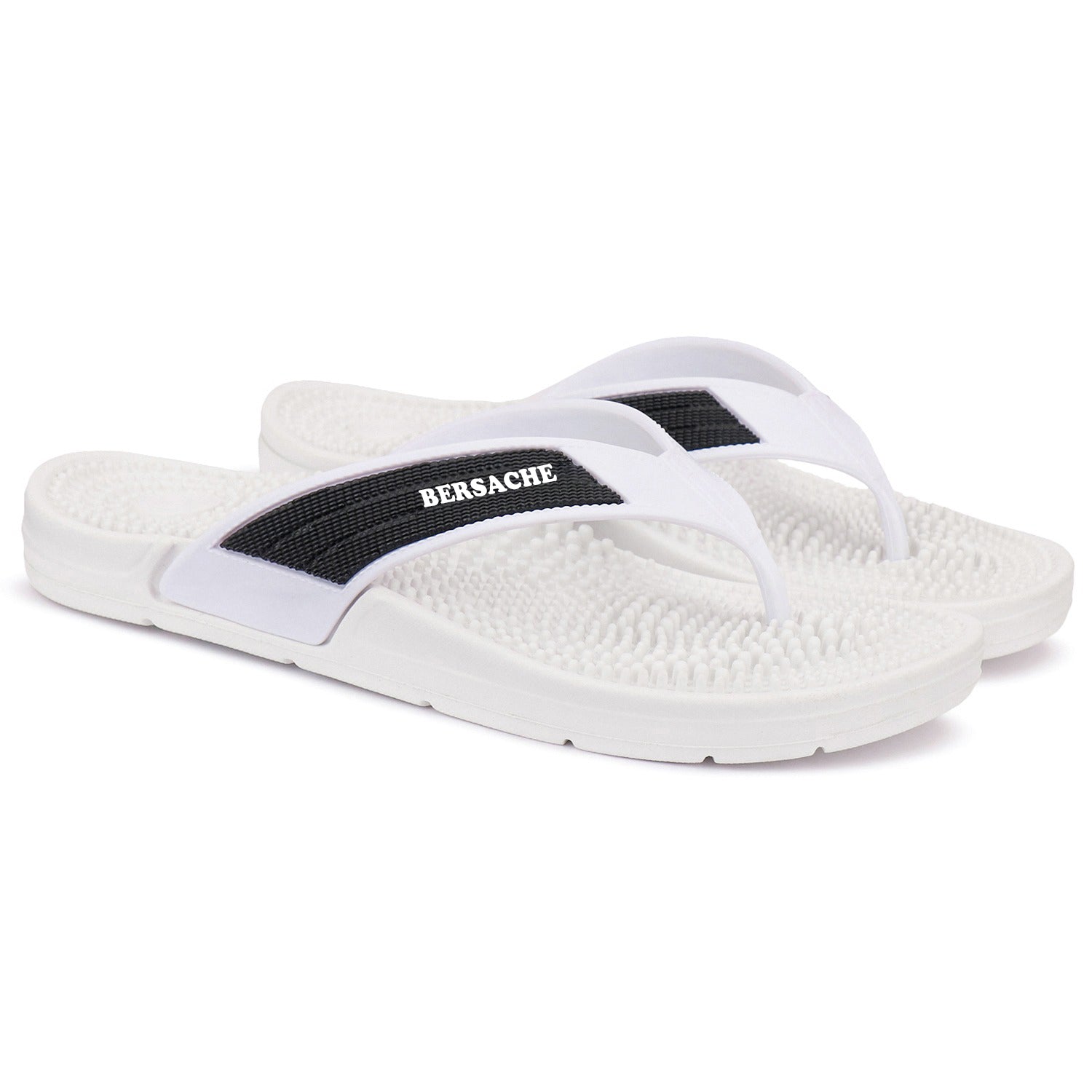 Bersache Extra Soft Classic Casual  with  Regular wear with Ultra Soft & Flexibility Technology Flip-Flop for Women's-(6338-White)