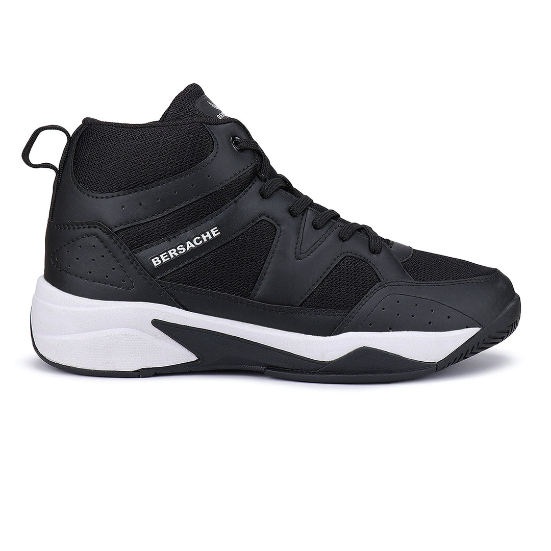 Bersache Sports Running  Shoes For Men  (Black-9067)