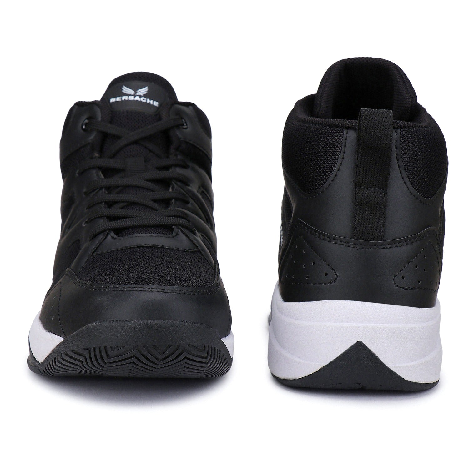 Bersache Casual Shoes  For Men  Black-9067 .