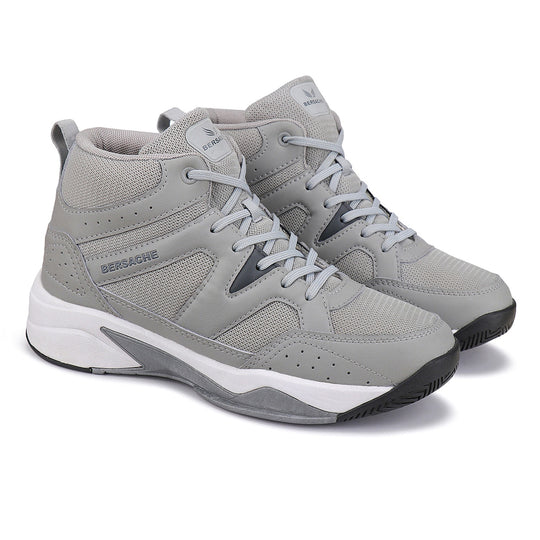 Bersache Sports Running  Shoes For Men  (Grey-9069)