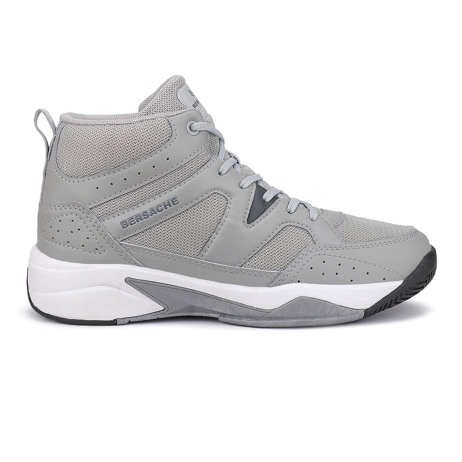 Bersache Sports Running  Shoes For Men  (Grey-9069).