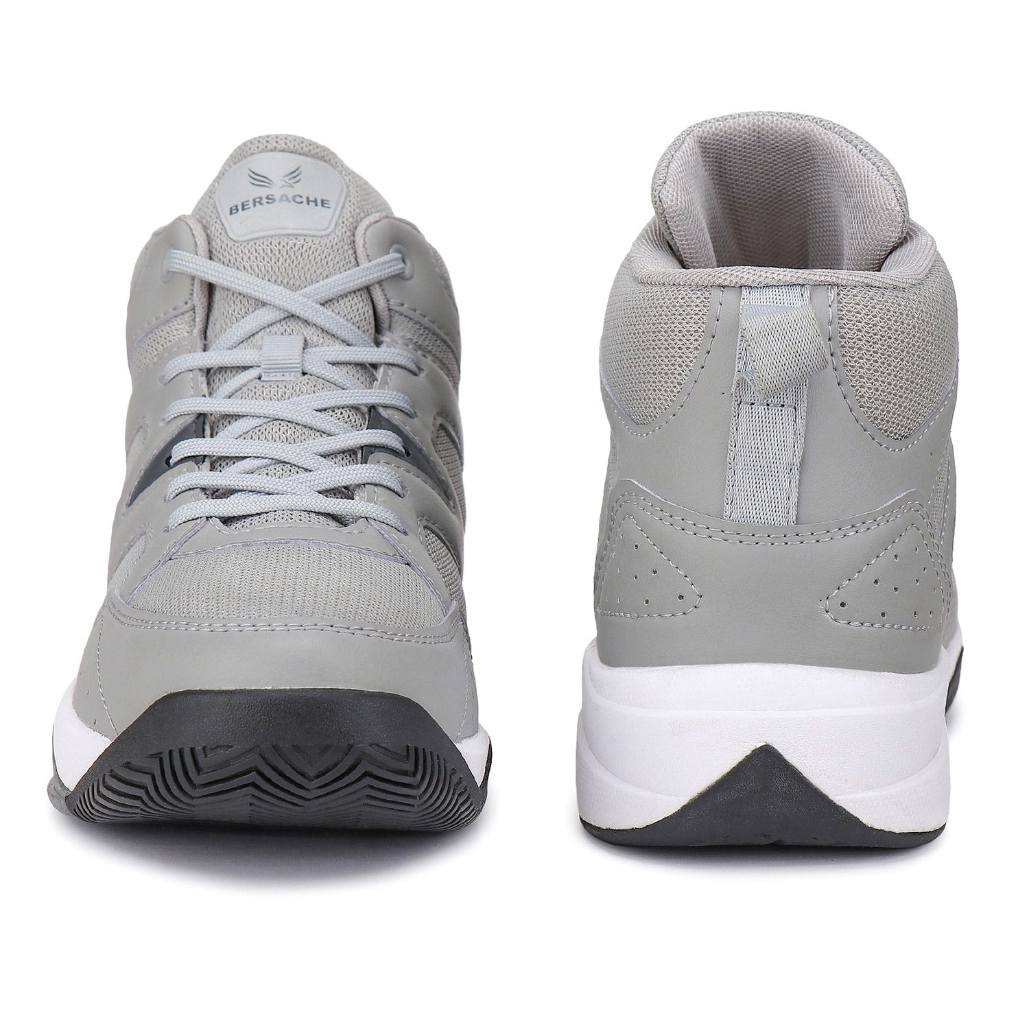 Bersache Casual Shoes For Men  Grey-9069.