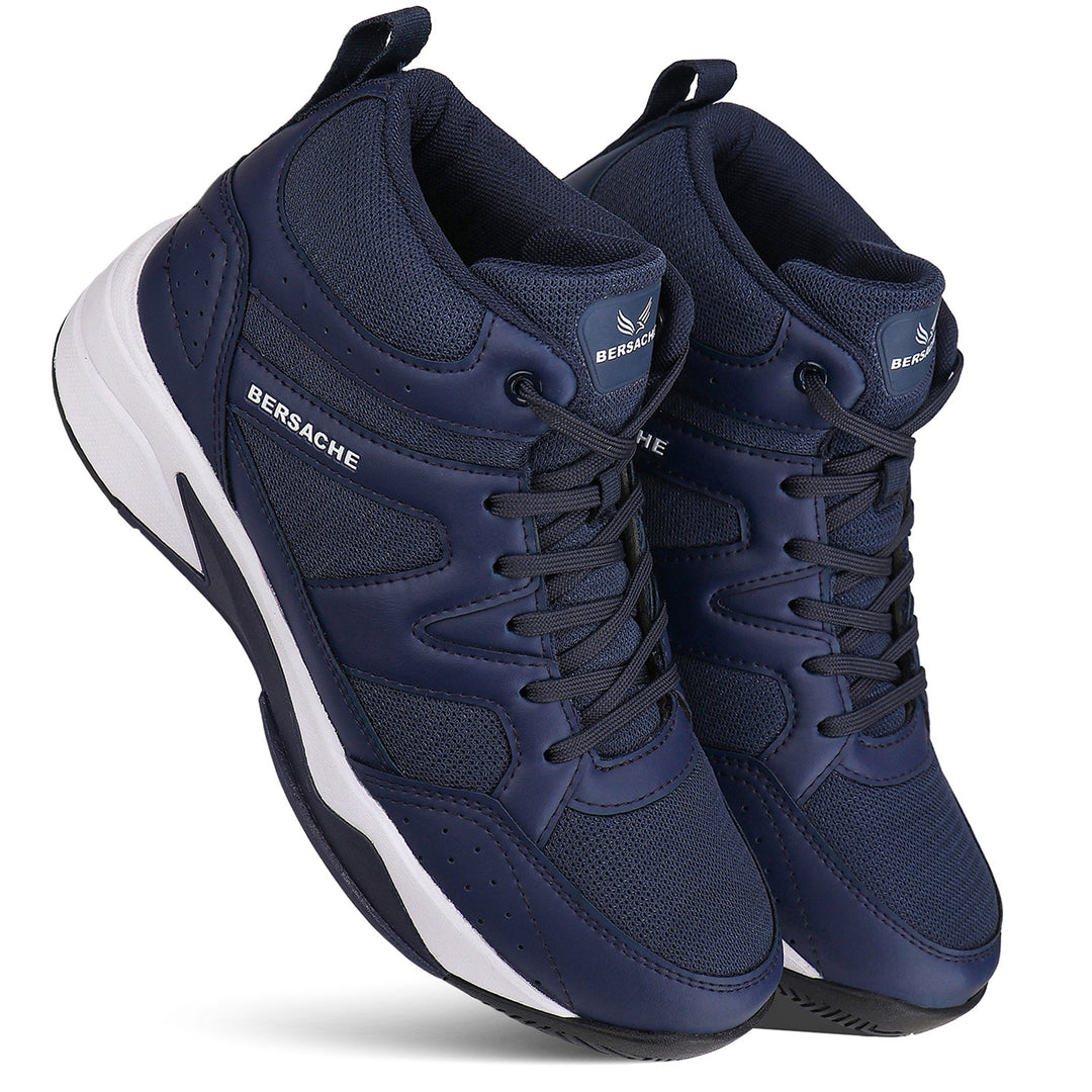 Bersache Sports Running  Shoes For Men  (Blue-9068)