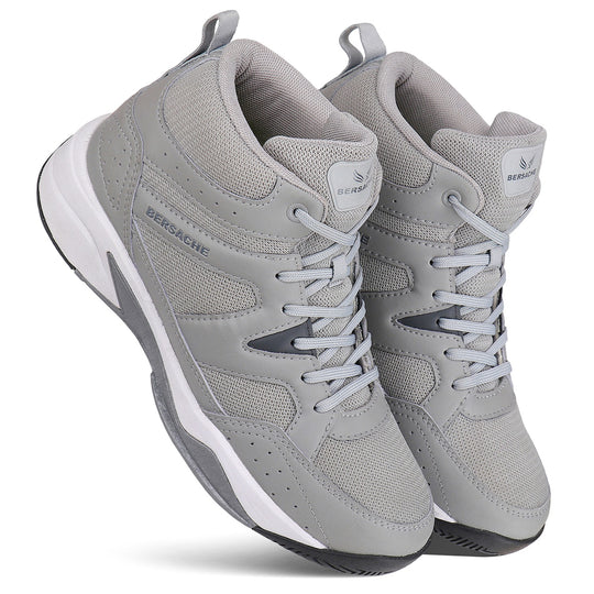 Bersache Sports Running  Shoes For Men  (Grey-9069)