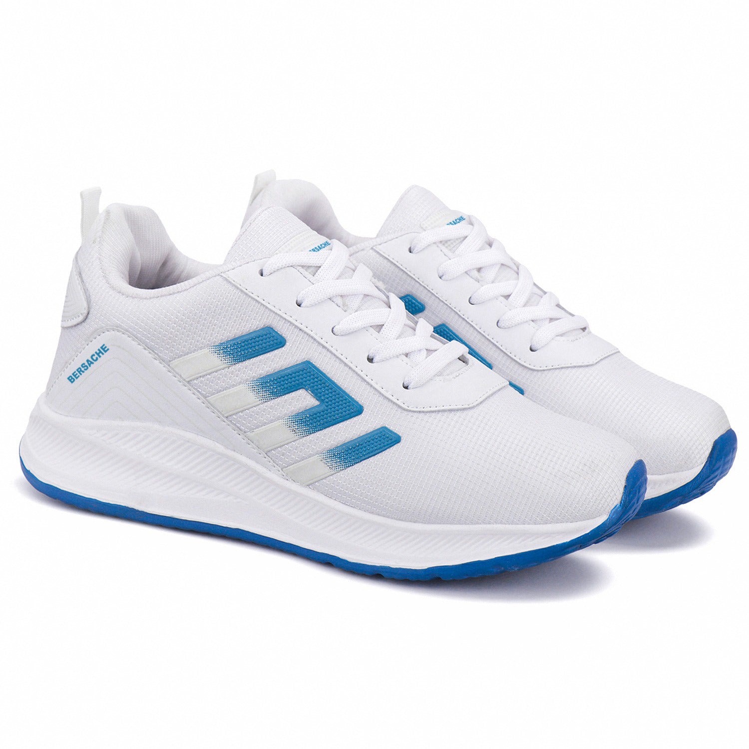 Bersache Casual Sneaker shoe for Men| Soft Cushioned Insole , Slip-Resistance Casuals For Men (White-8133)