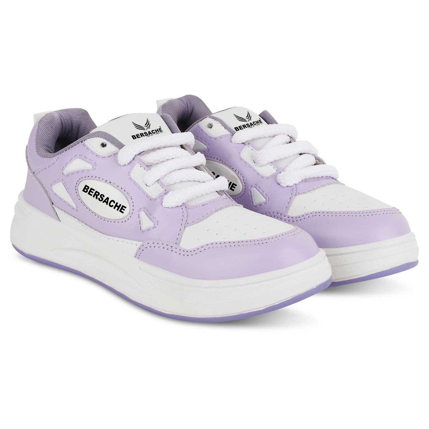 Bersache Casual Sneaker shoe for Women| Soft Cushioned Insole , Slip-Resistance Casuals For Women's-(8112-Purple)