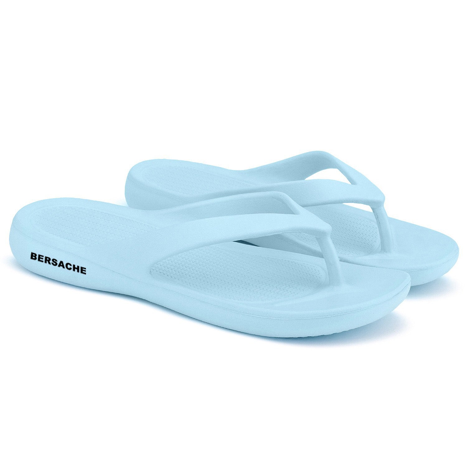 Bersache Extra Soft Classic Casual with  Regular wear with Ultra Soft & Flexibility Technology Flip-Flop for Women's & Girl's (6252-Sky-Blue)
