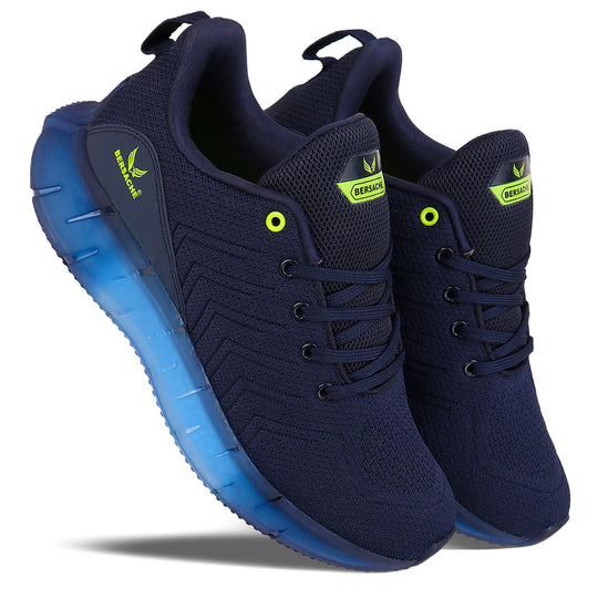 Bersache Lightweight Sports Running Shoes For Men Blue-9024
