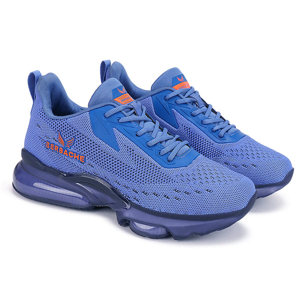 Bersache Hustun Sports Shoes For Men  For Running, Walking, gym ,Trekking and hiking Shoes (Blue)    -     9031