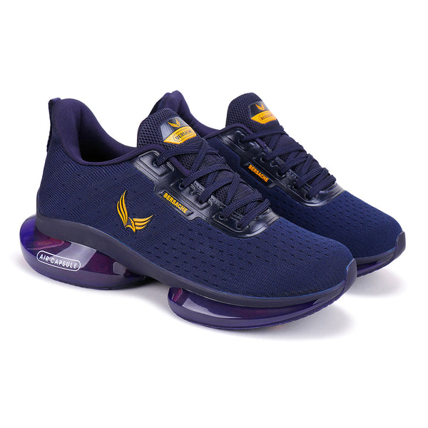 Bersache Lightweight Sports Running Shoes For Men Blue-9039